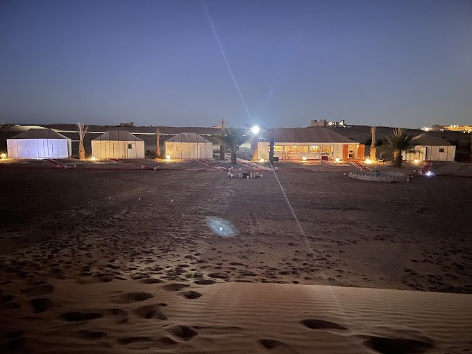 meteorites desert camp